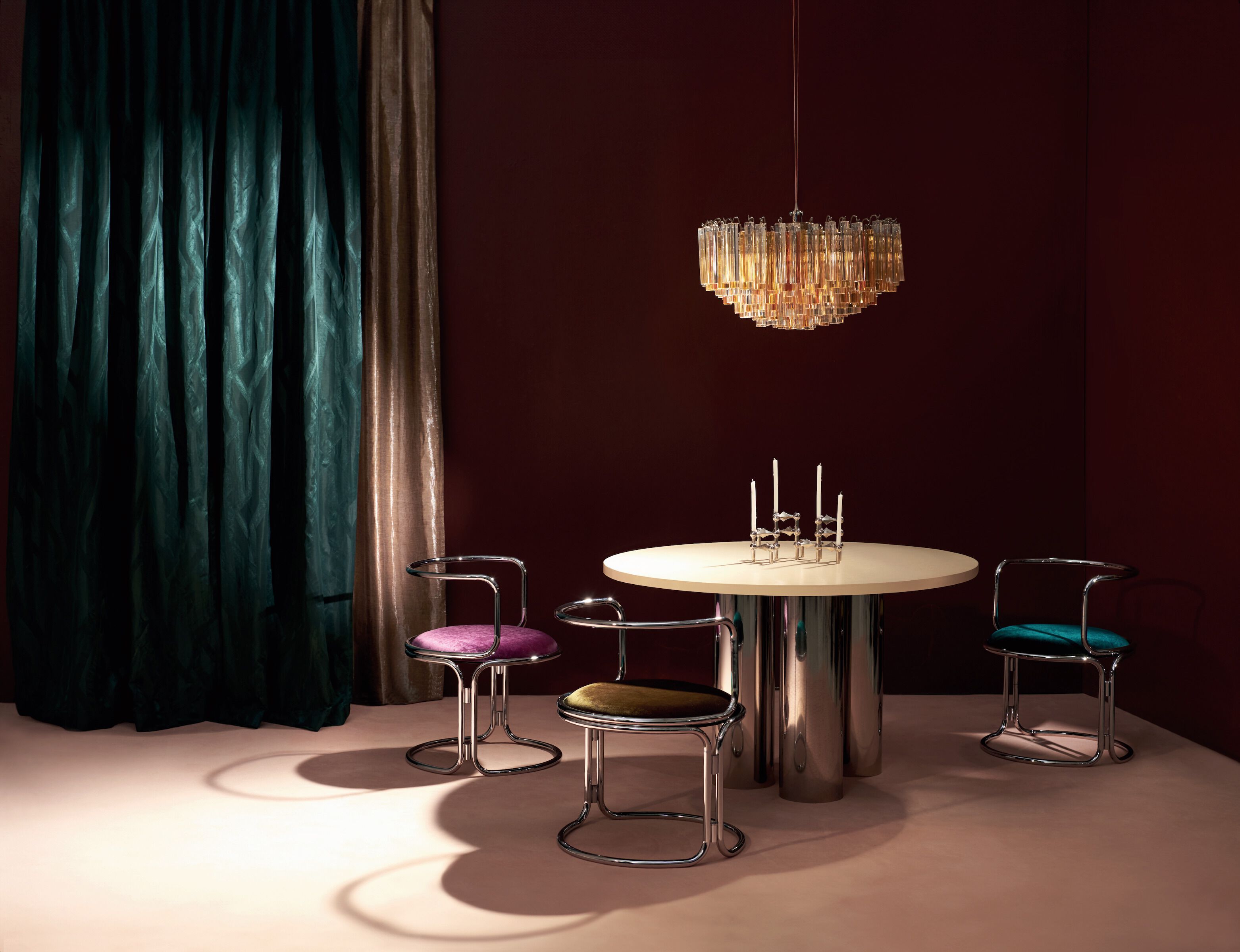 Льняная ткань для штор Élitis Паласио ARCH-00013754 - Вид №4