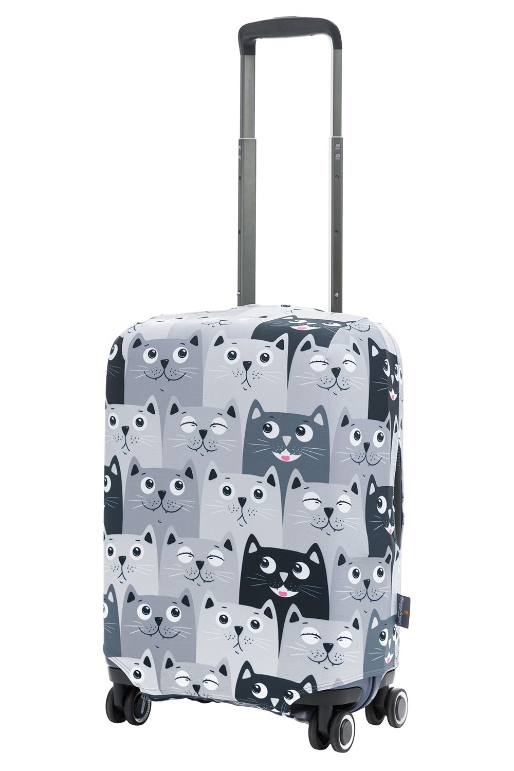 ECO Все любят котиков S Чехол для чемодана малый Fancy Armor ECO