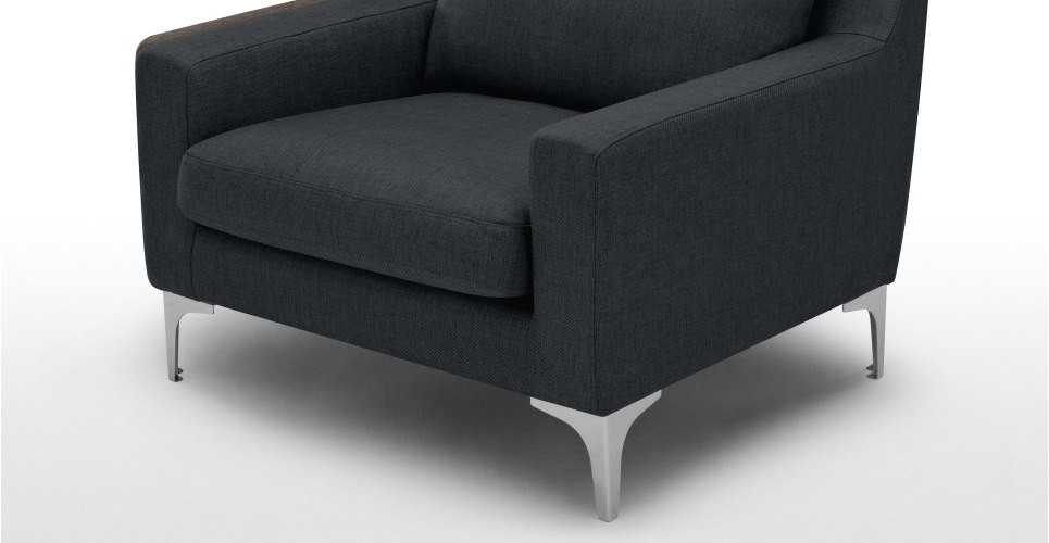 Диван Collar прямой черный ICON DESIGNE ДИЗАЙНЕРСКИЕ 178079 Черный  - Вид №7