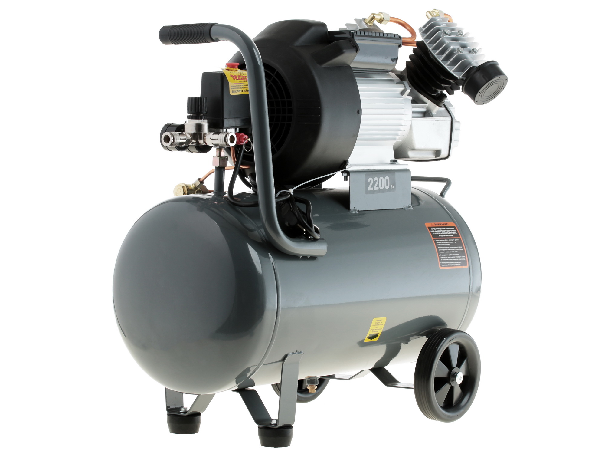 Компрессор поршневой масляный Парма K-2200/50КМ 1081889 STDN-0030117 - Вид №2