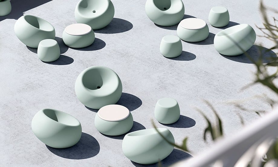 Табурет из полиэтилена PLUST бум ARCH-00053816 - Вид №3