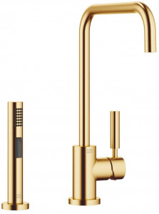 33820625-28_1_27721970-28_1 Смеситель однорычажный с душевым гарнитуром для ополаскивания - латунь сатинированная Dornbracht Meta.02