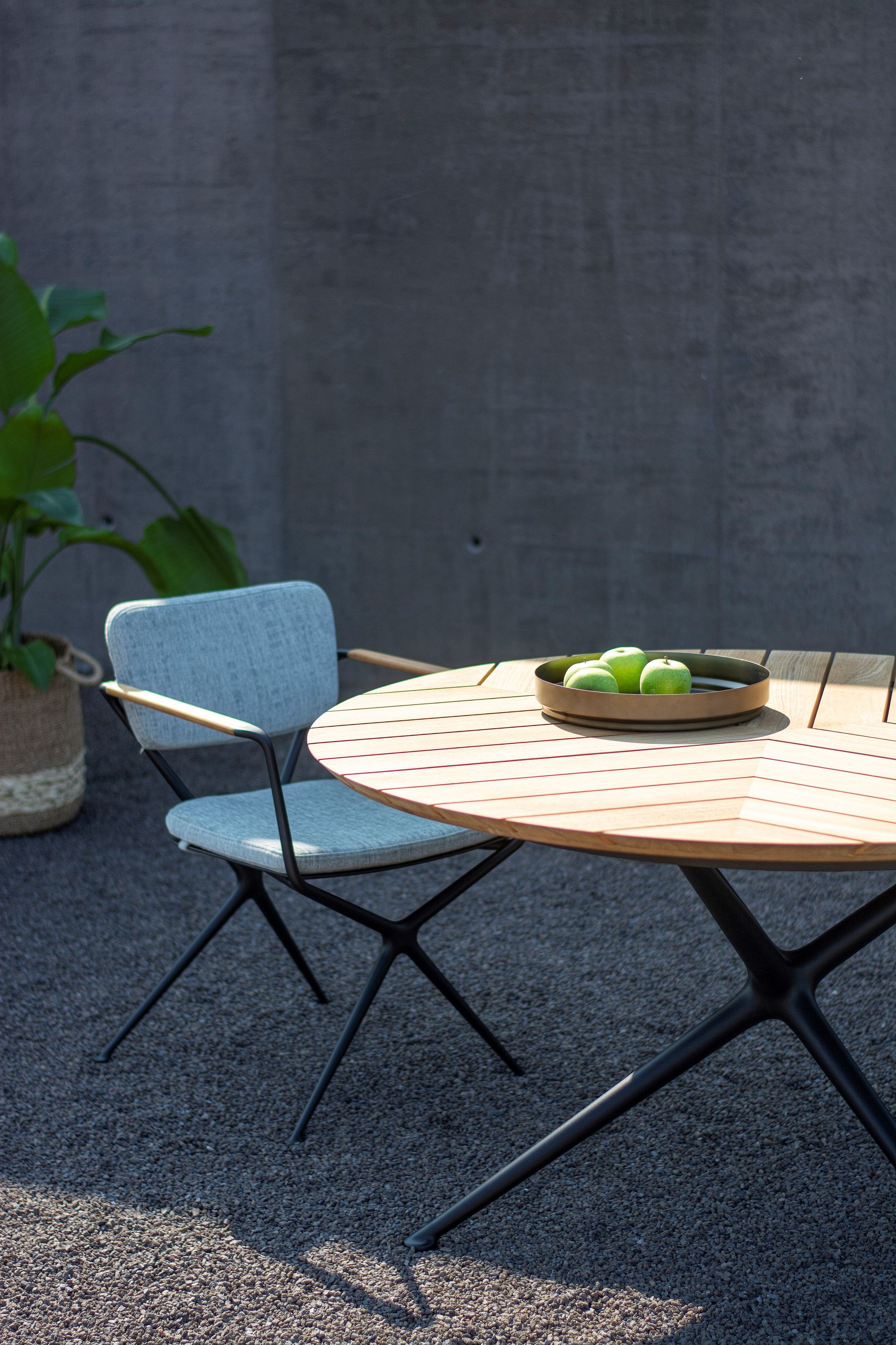 Круглый керамический садовый стол Royal Botania Exes ARCH-00022260 - Вид №3