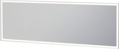 LC738700000 Зеркало с подсветкой L-Cube #LC7387 2000 x 67 мм Duravit - Вид №2