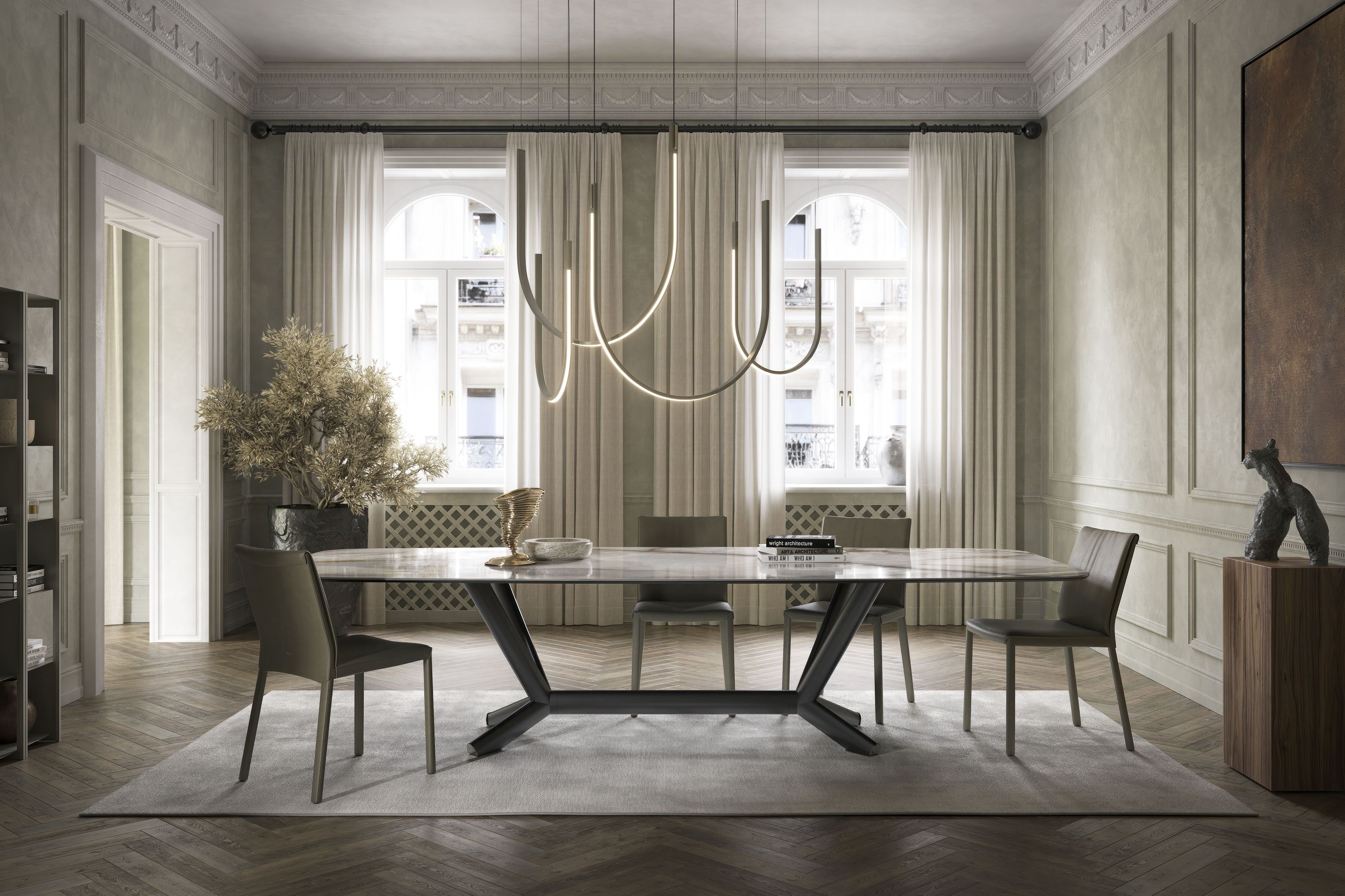 Керамический бочонок стол Cattelan italia строгальный станок ARCH-00051902 - Вид №2