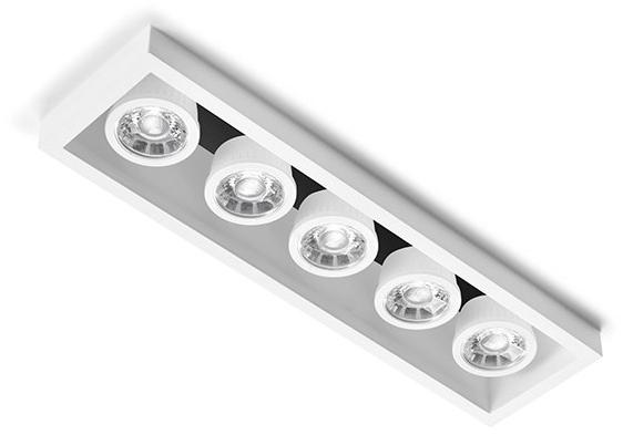 Tecnico Полувстраиваемый потолочный светильник из гипса  T234/t235/t236  - Вид №3