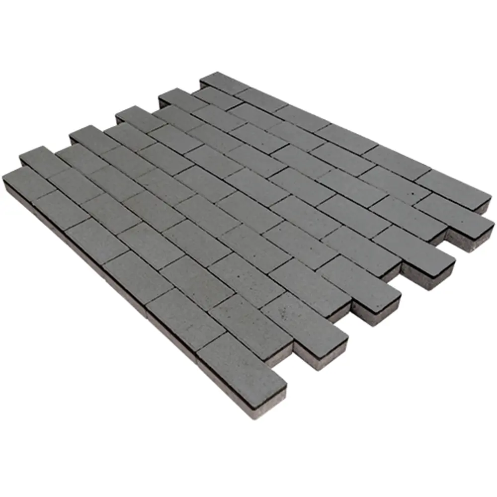 Плитка тротуарная Лайн 200x100x40 мм серый Santreyd STLM-2059659 - Вид №1