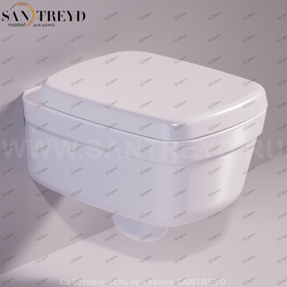 EVO18BIANCO Подвесной унитаз настенный Белый Simas Evolution Италия