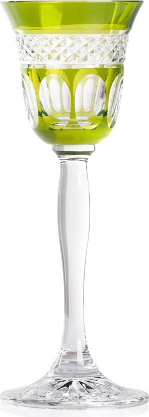 10616379 Cristal de Paris Набор рюмок для водки Cristal de Paris "Мирей" 60мл, 6 шт (6цв) Хрусталь 