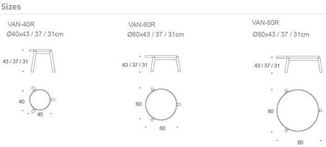 Kendo Mobiliario Круглый керамический журнальный столик sun-id-1371733 - Вид №11