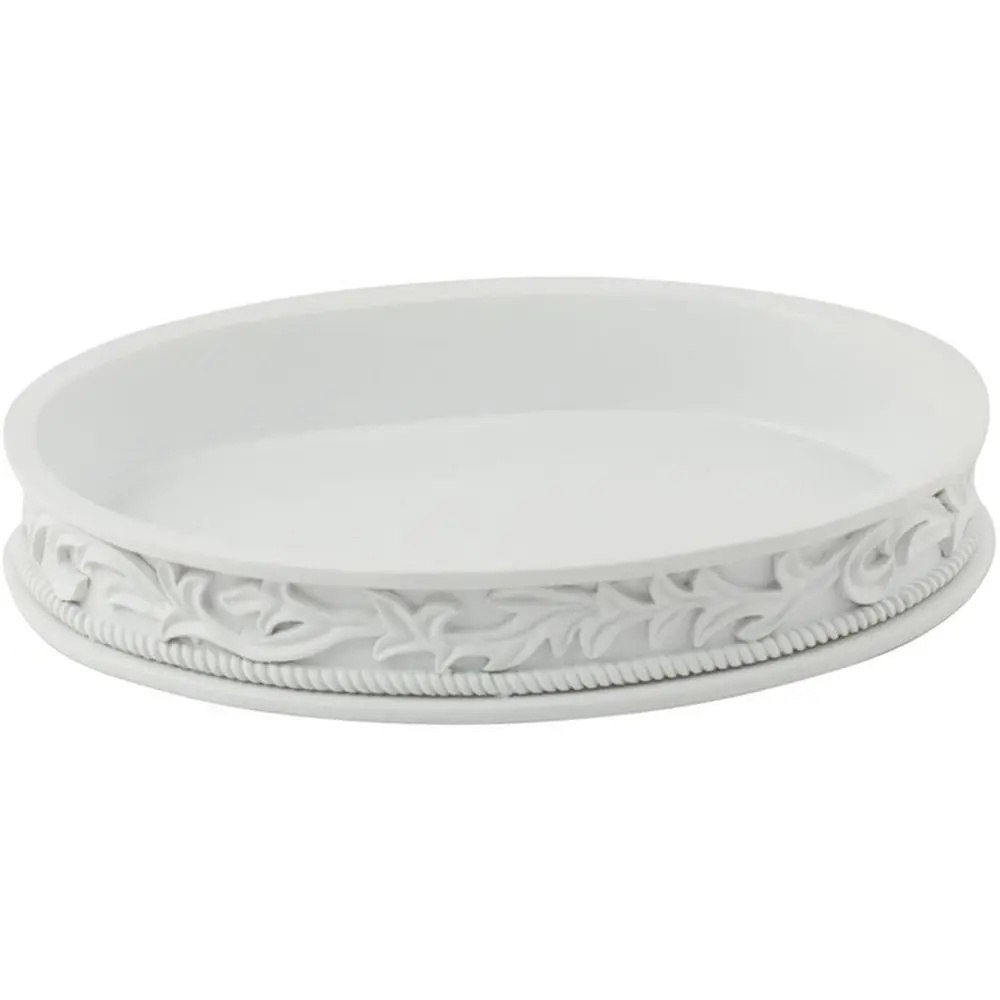 Мыльница настольная «Мавритания», полирезина, цвет белый Santreyd STLM-2207168