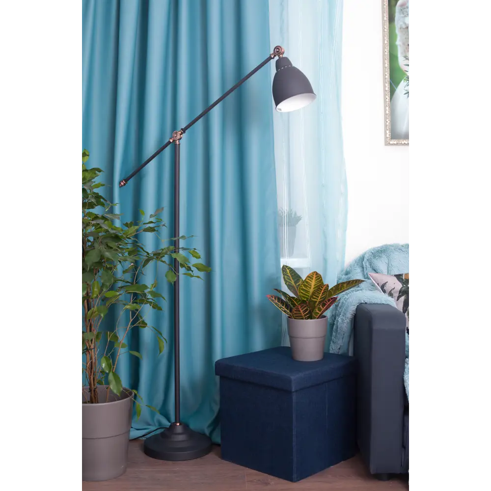 Бра Braccio 1xE27x60 Вт цвет чёрный матовый Arte Lamp STLM-2039578 - Вид №8