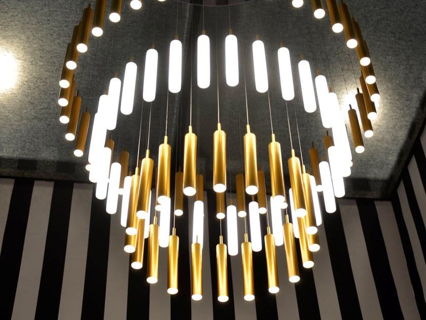 Beau & Bien Фарфоровая светодиодная люстра с диммером Rainy day sun-id-1377671 - Вид №2