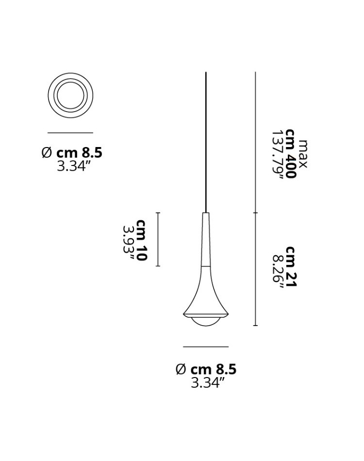Studio Italia Design RAIN SO 156001 matt white светильник подвесной 106866 - Вид №6
