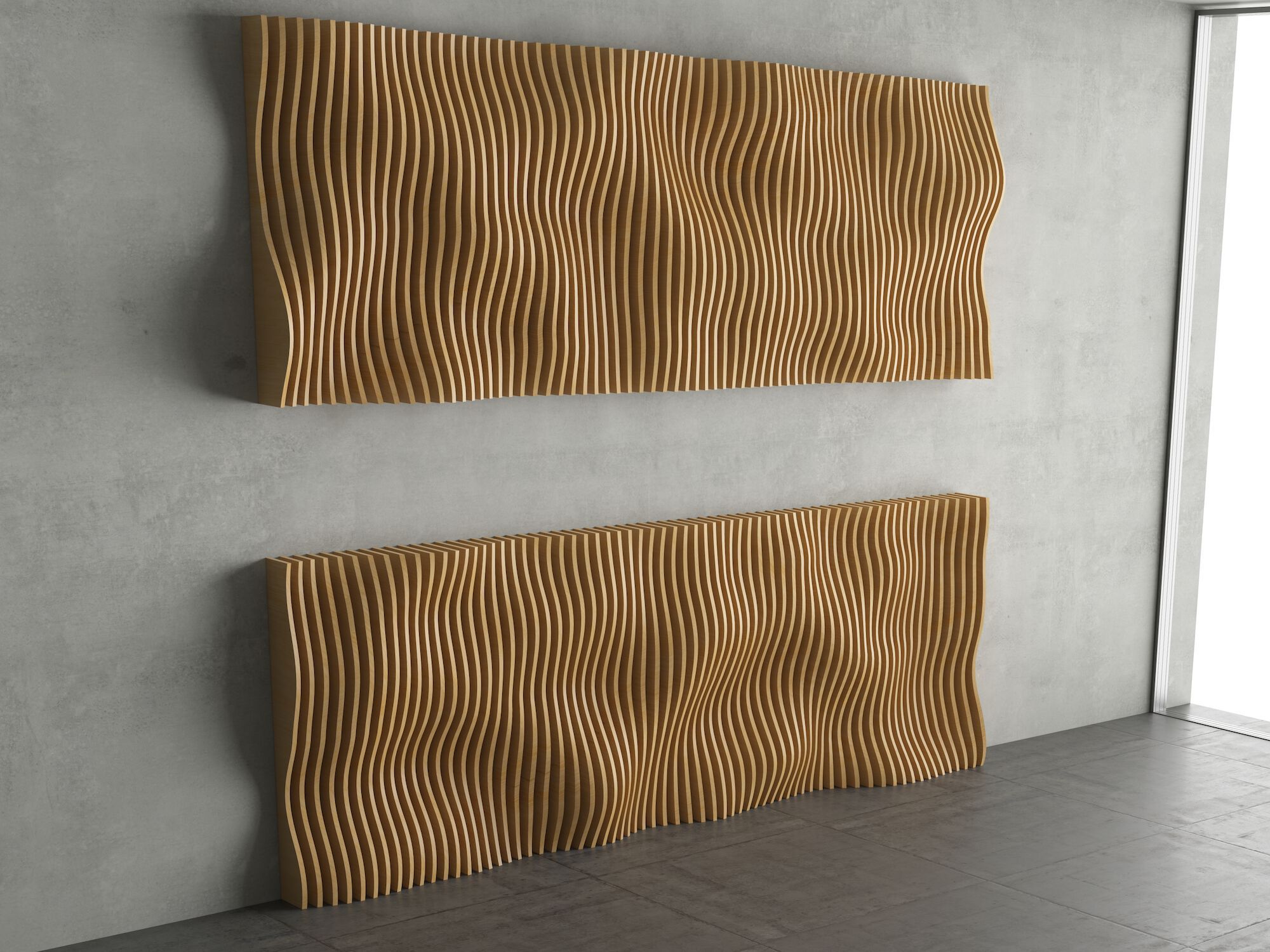 Параметрическая стеновая панель MYWOODREAM TERRANOVA ARCH-00028863 - Вид №1