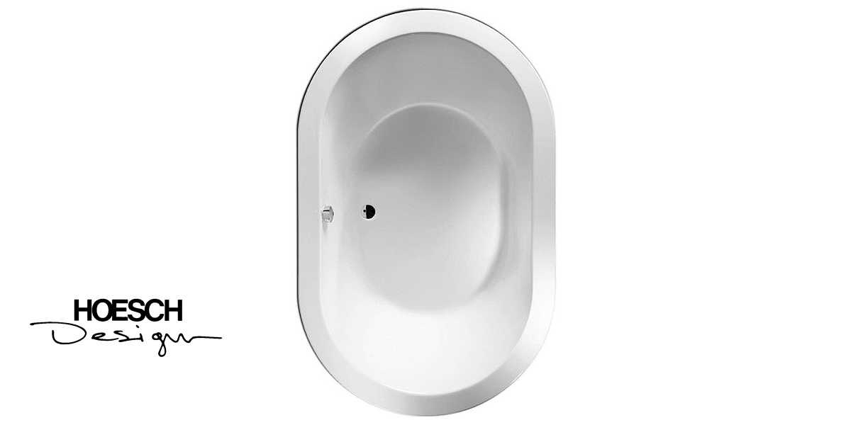 Ванна встраиваемая SCELTA 190 см с аэромассажем Deluxe HOESCH 3679 - Вид №1