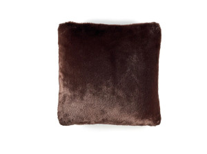 Квадратная подушка из искусственного меха