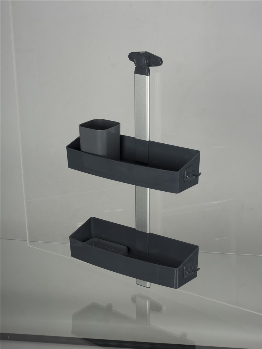 Полка для душа Crafty Anthracite NAVAKO 10073 - Вид №4