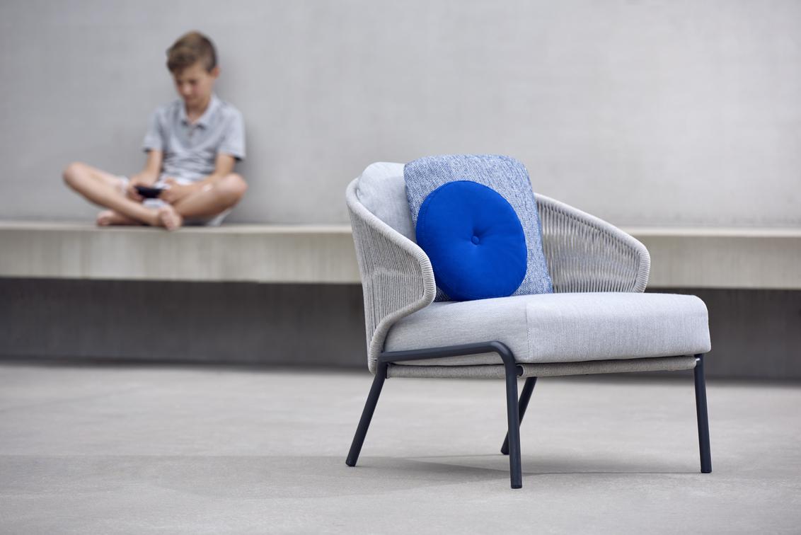 MNST317 1 мест. кресло кремень перец Manutti Radius - Вид №26