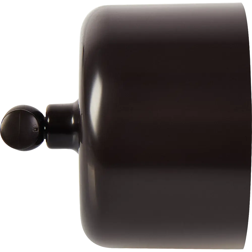 Выключатель проходной накладной Electraline 1 клавиша цвет коричневый Ретро STLM-2104969 - Вид №3