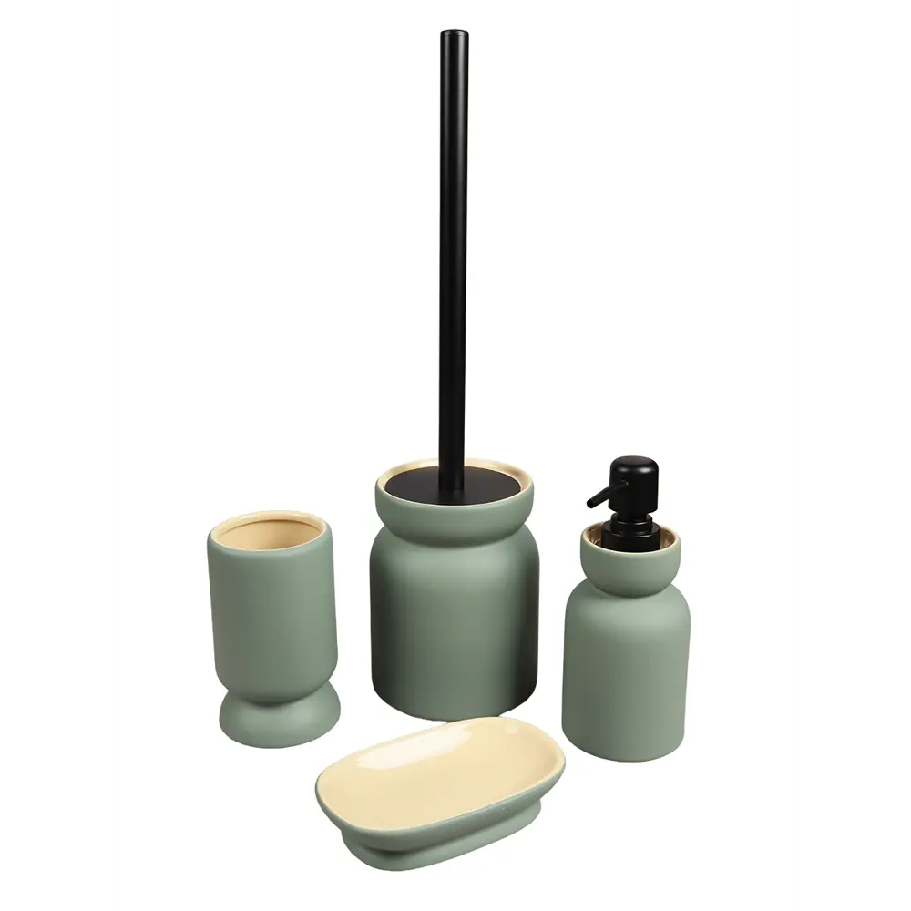 Ерш для унитаза хлоя керамика зеленый Santreyd STLM-2158362 - Вид №4