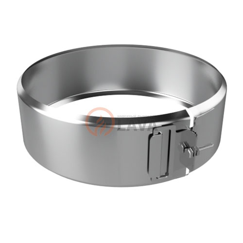 Хомут соединительный с замком LAVA 180, нерж. 439 (0,5) 3114 - Вид №1