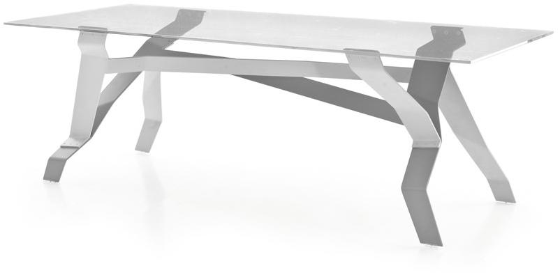 Moroso Прямоугольный стол из стали и хрусталя sun-id-1361752 - Вид №3