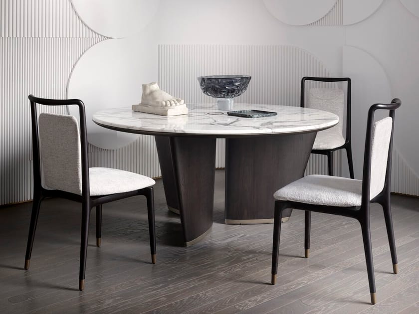 Круглый мраморный стол Giorgetti MISTRAL ARCH-00031174