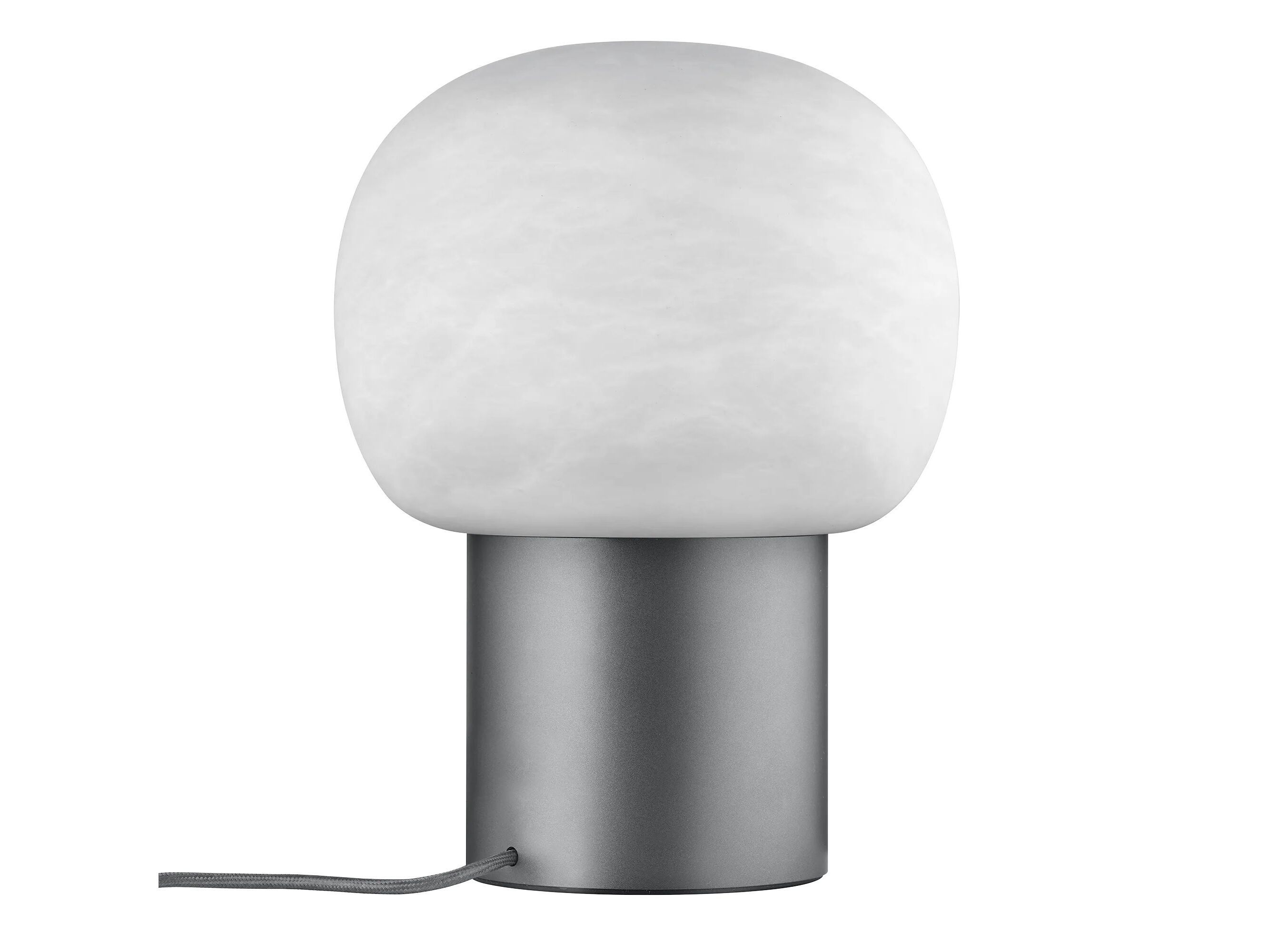 Светодиодная настольная лампа из алебастра и алюминия blomus IRIS Ø24 ARCH-00038432 - Вид №4