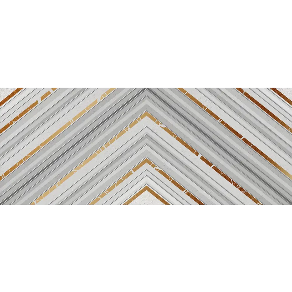 Декор настенный Rhombus Concrete Grey 20x50 см матовый цвет серый Santreyd Mix and Live STLM-2083879