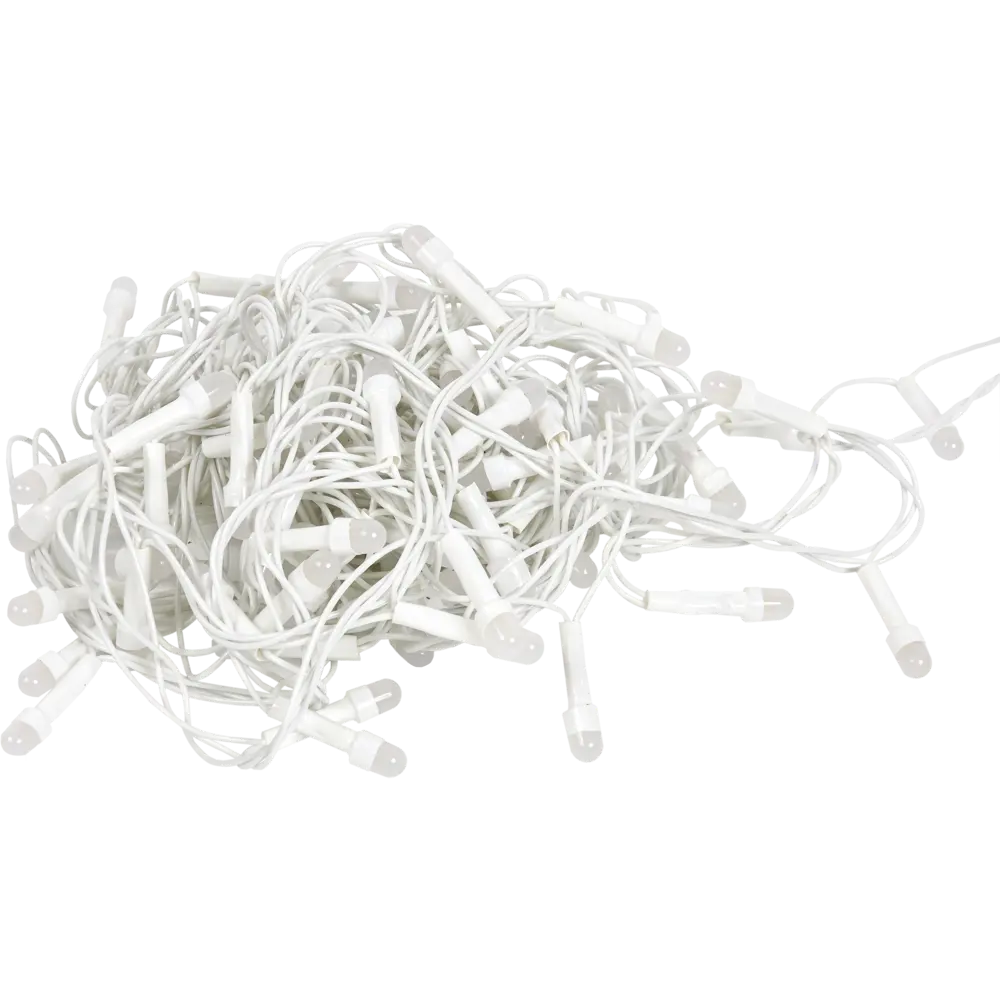 Электрогирлянда наружная нить «Минишар» 10 м 100 LED тёплый белый Santreyd STLM-2177319 - Вид №1