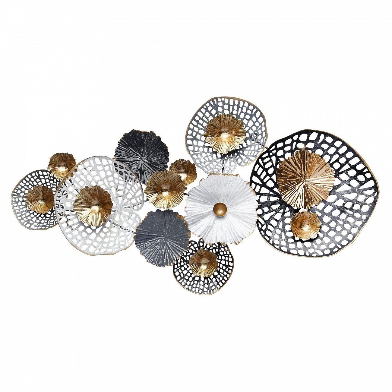 Панно настенное металлическое 91 см 93013 Tomas Stern TOMAS STERN  00-3865440 Серый  - Вид №5