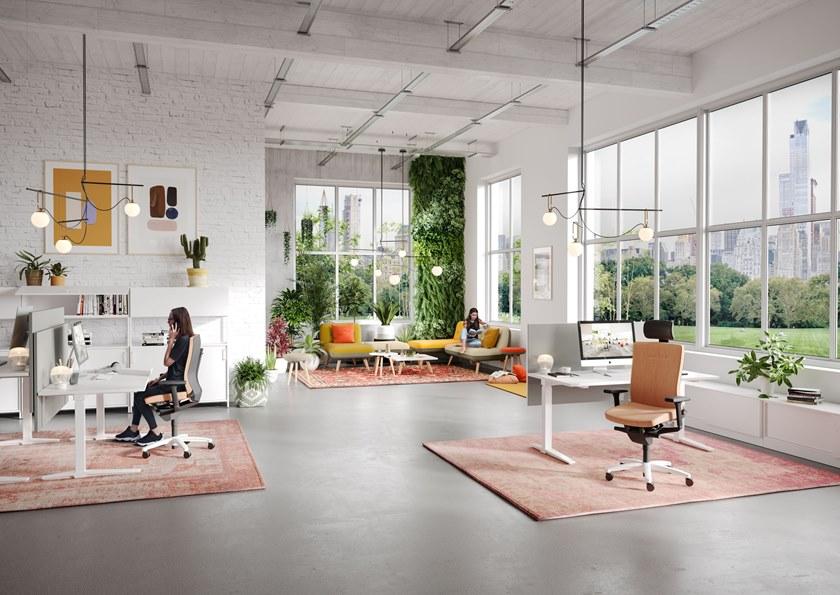 König Neurath Офисный стул 5 спиц с подлокотниками Lamiga sun-id-1490856 - Вид №3