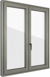 FINSTRAL Окно из алюминия и дерева Fin-project