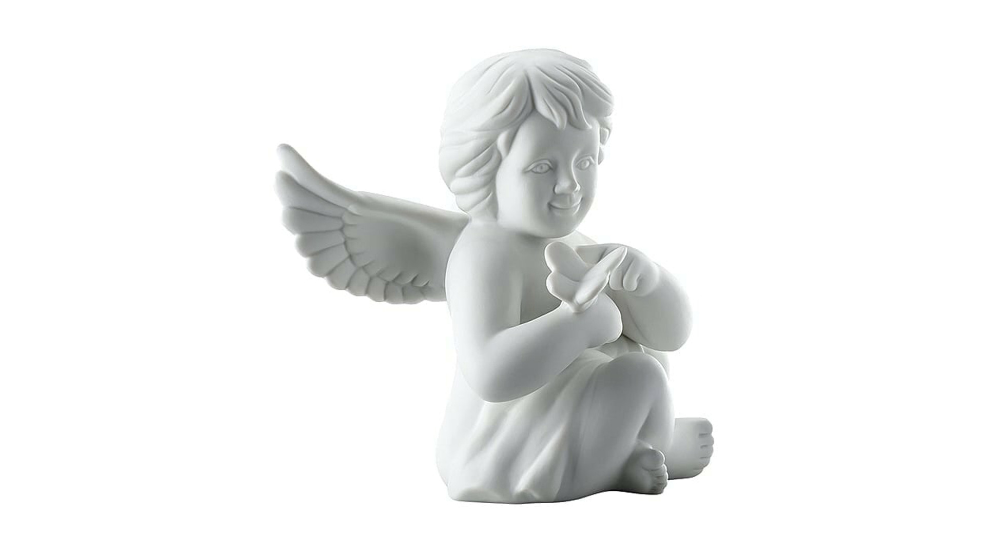10654584 Rosenthal Фигурка Rosenthal Ангел с бабочкой 14см, фарфор Фарфор  - Вид №2