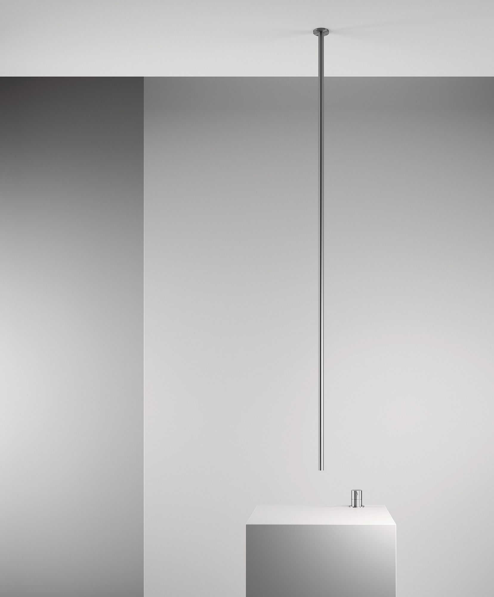 Однорычажный смеситель для раковины из нержавеющей стали Zazzeri Z316 MONO ARCH-00089253 - Вид №1