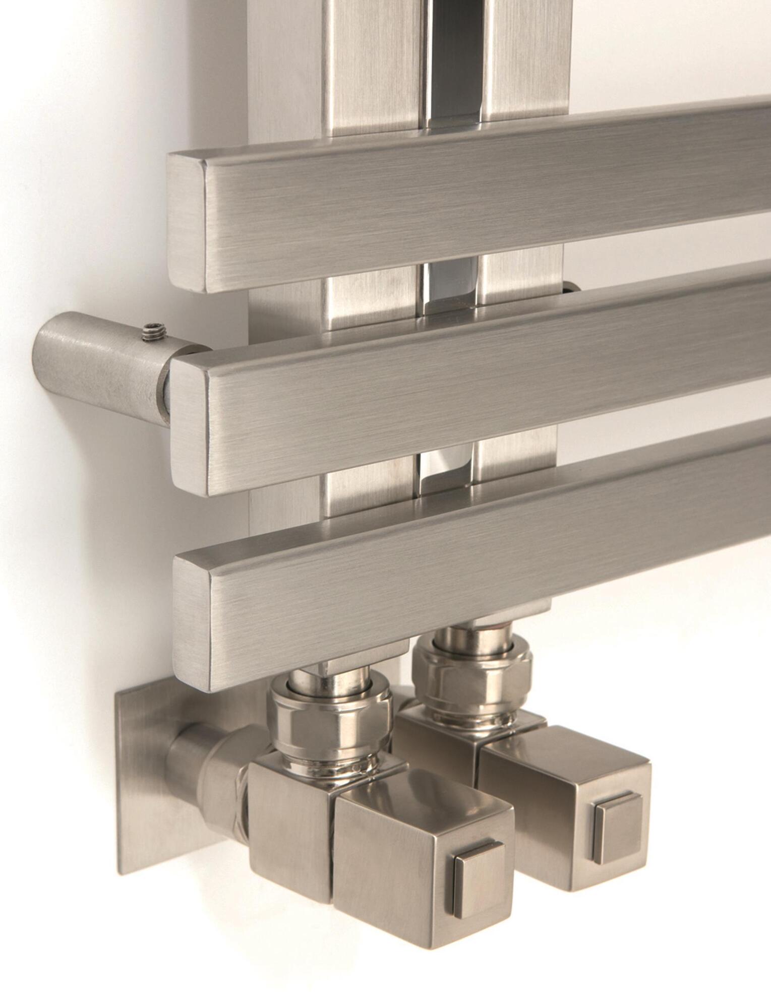 Полотенцесушитель Hammam MARS Stainless steel  комбинированный; электрический или водяной Сталь  - Вид №25