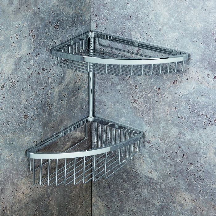 B9609 Полочка-решётка двухъярусная развёрнутая COLOMBO Angolari Colombo Design - Вид №2