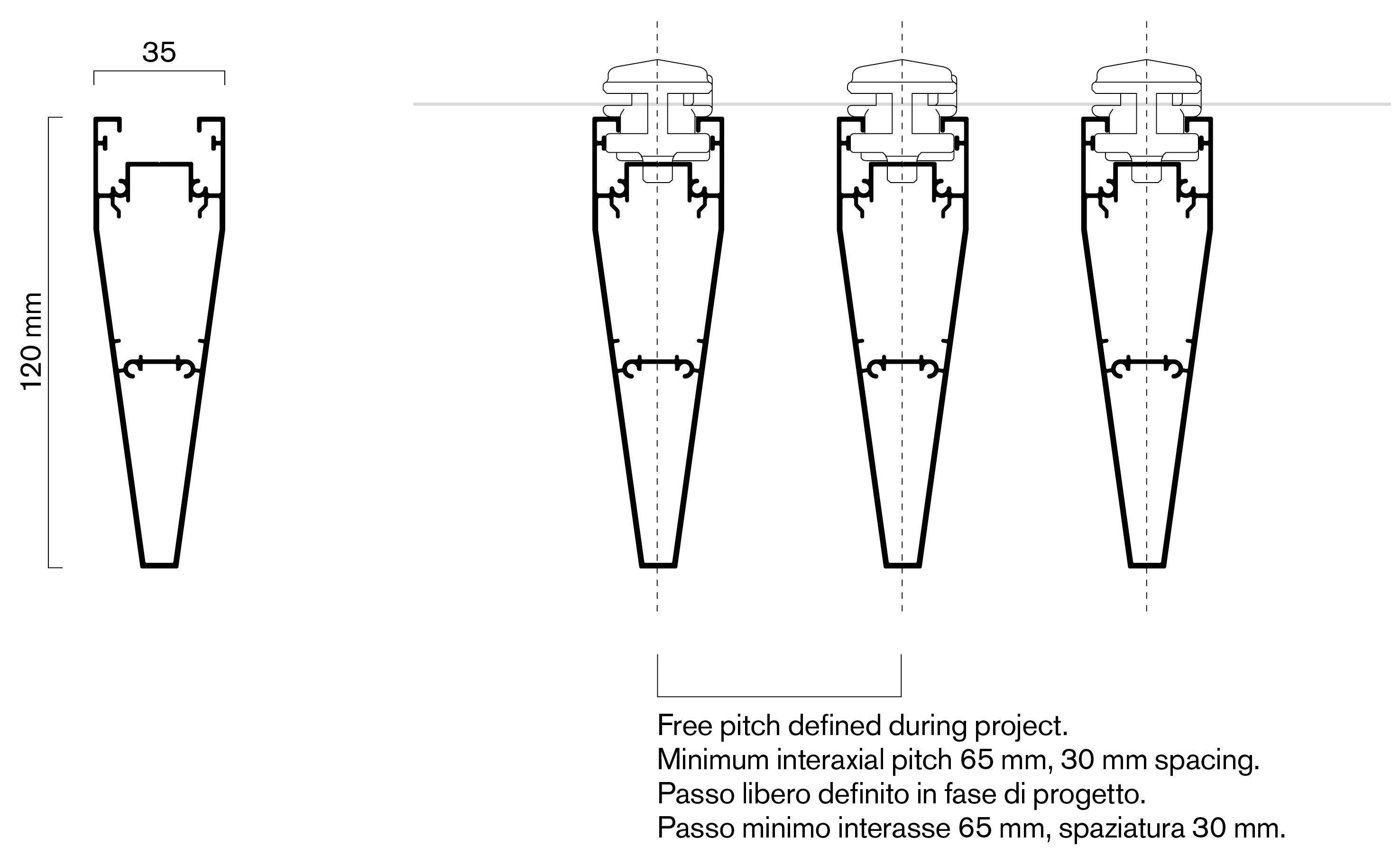 Модульная решетчатая система Dresswall Dresswall Stripes ARCH-00052220 - Вид №6