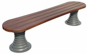 GHM-ECLATEC Деревянная скамейка без спинки Bell'ora