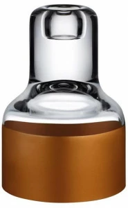 NUDE Хрустальный подсвечник на медной основе Contour