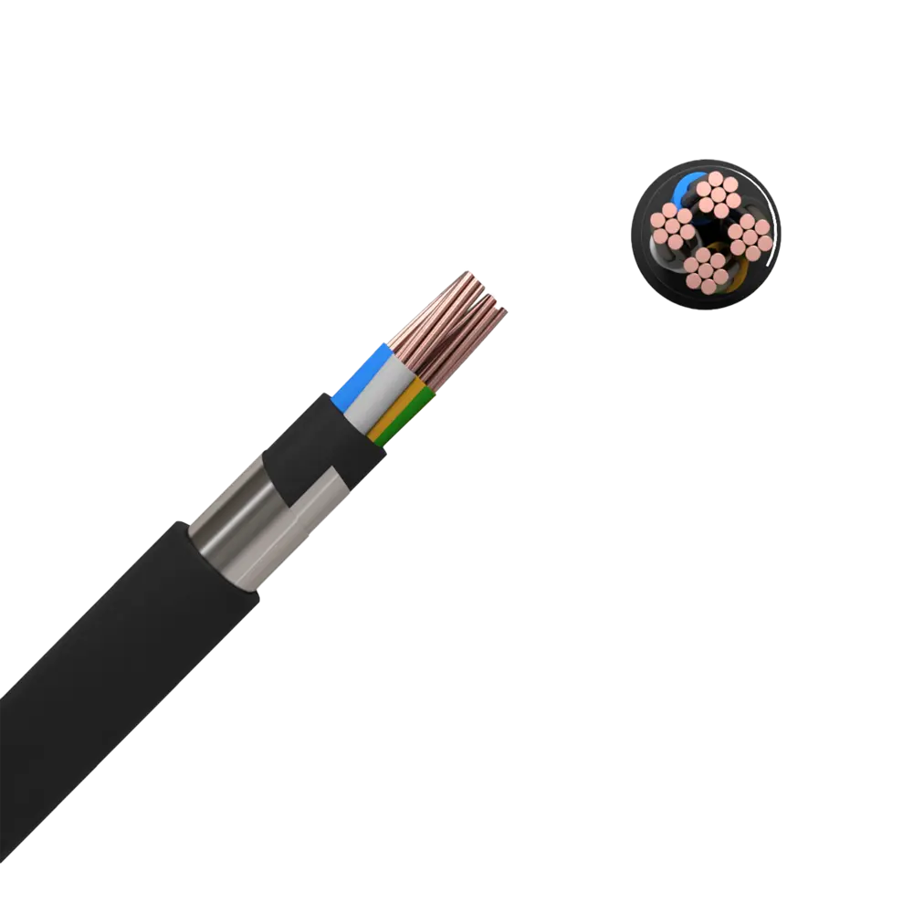 Кабель Партнер-Электро ВБШВ 4x25 мм на отрез ГОСТ цвет черный STLM-2097400 - Вид №1