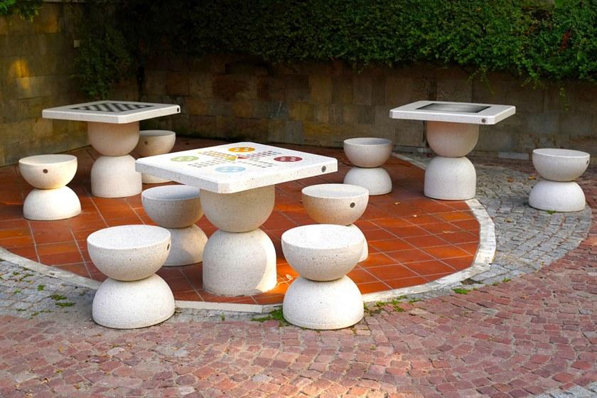 ENCHO ENCHEV - ETE Бетонный садовый стул  112  - Вид №5