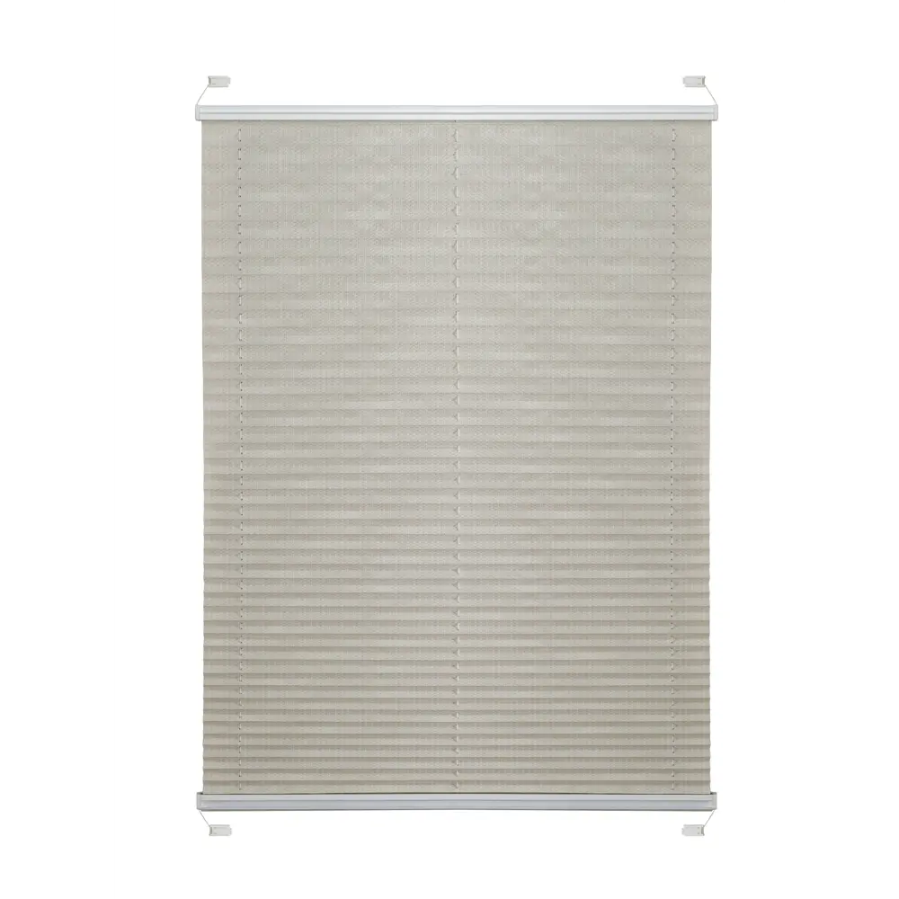 Штора плиссе 73x170 см жаккард молочная Santreyd STLM-2062912