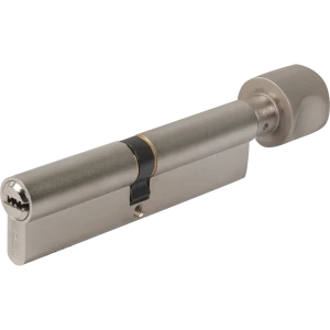 Цилиндр Kale Kilit 164 OBS 55x45 мм ключ/вертушка цвет никель 84240426 STLM-2081475