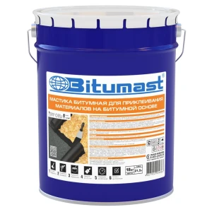 Мастика гидроизоляционная Bitumast для приклеивания 18 кг