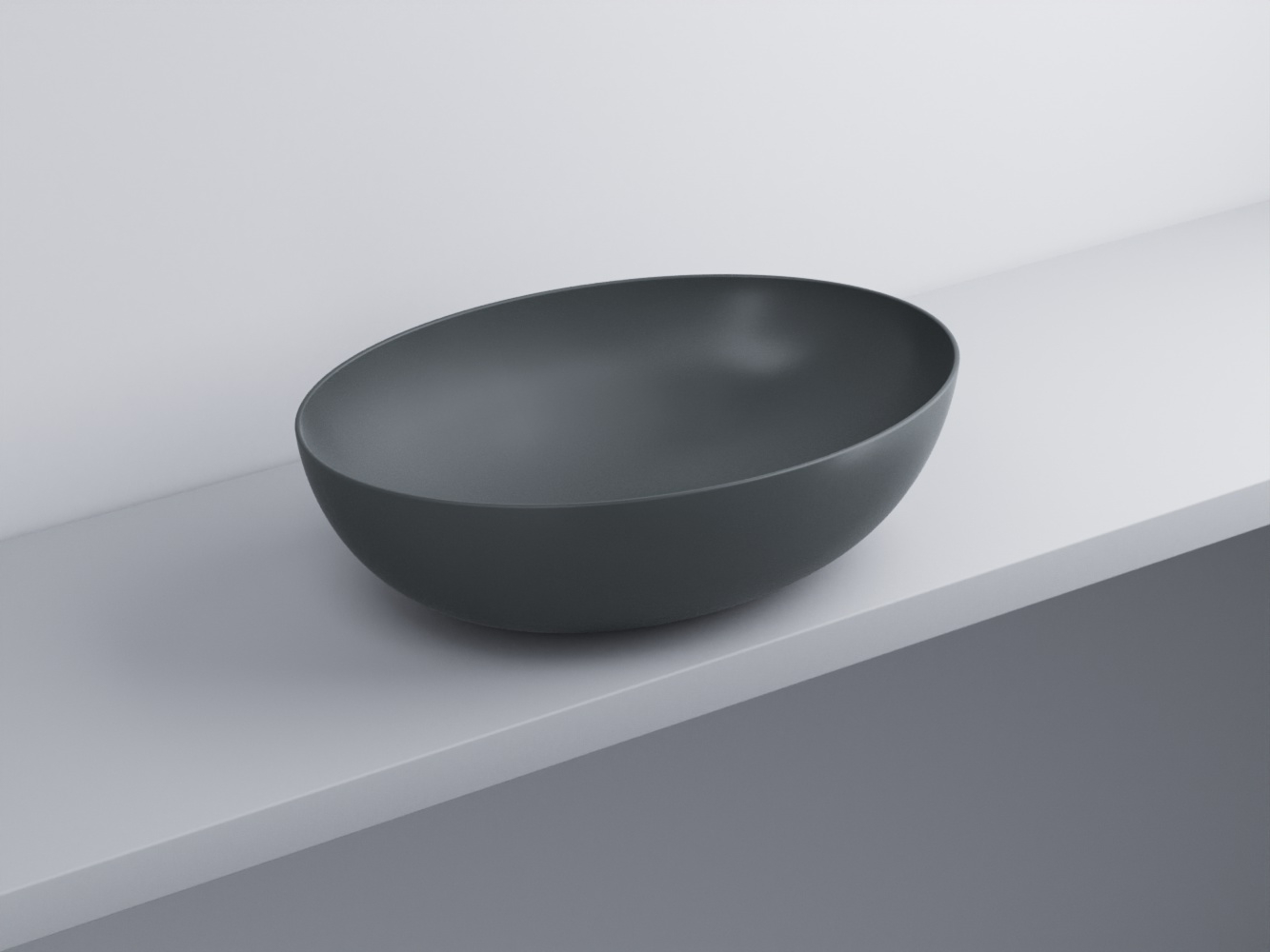 BAECO-BA Раковина овальный Eco 62 cielo Le Bacinelle Ceramica Cielo