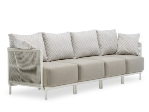 4-местный тканый диван с полиэфирной веревкой