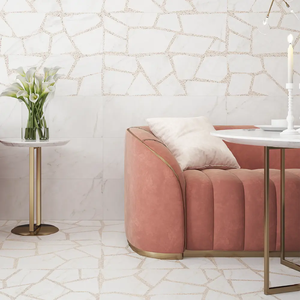 Керамогранит Керамин Канцоне 60x60 см 1.44 м² цвет серый STLM-2126884