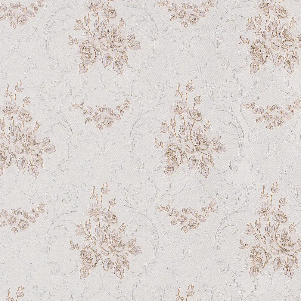 Обои виниловые Palitra Life Small Roses бежевые 0.53 м 1358-12 STLM-2062978 - Вид №1